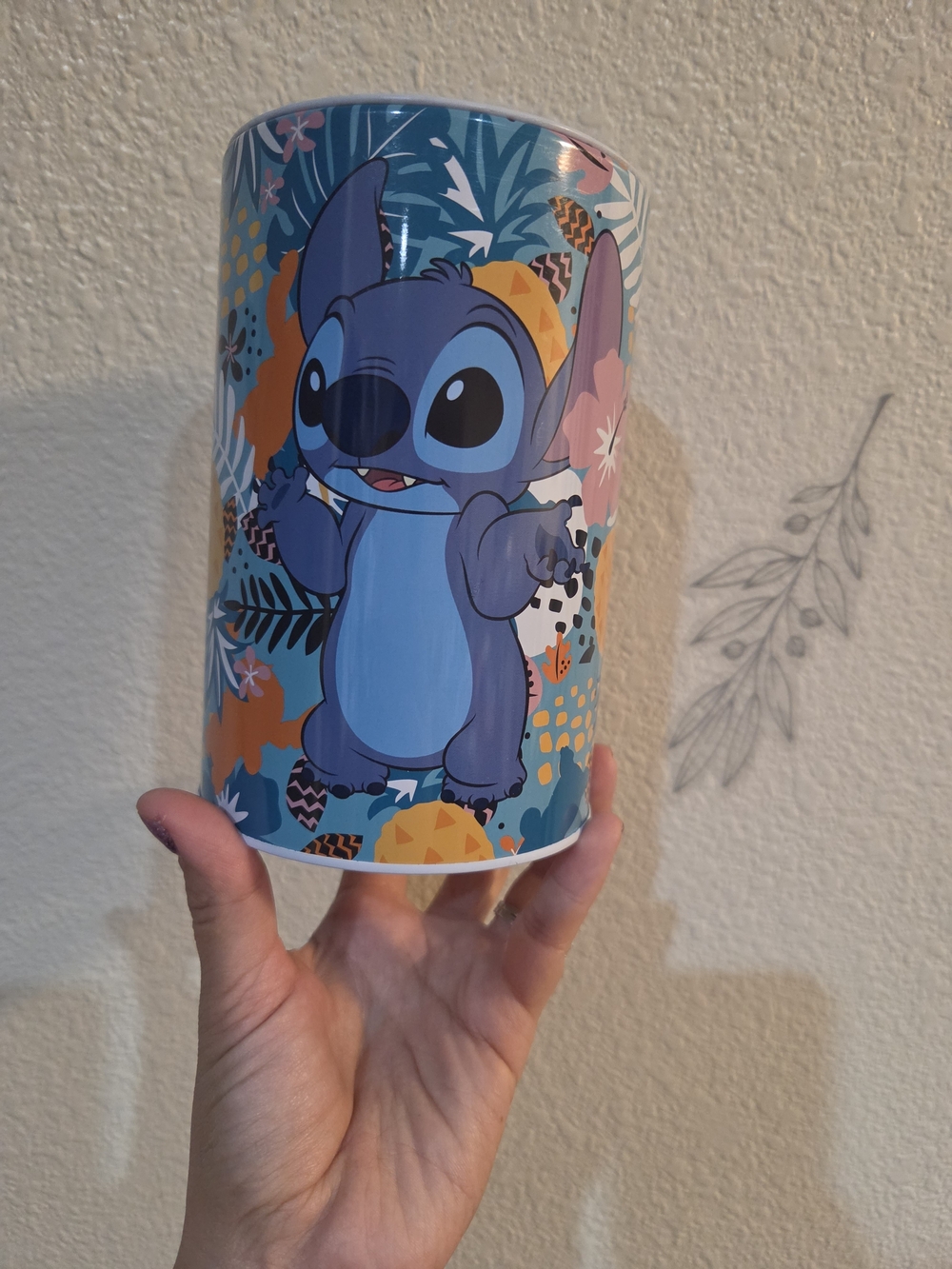 Disney Stitch Tropical Piggy Bank